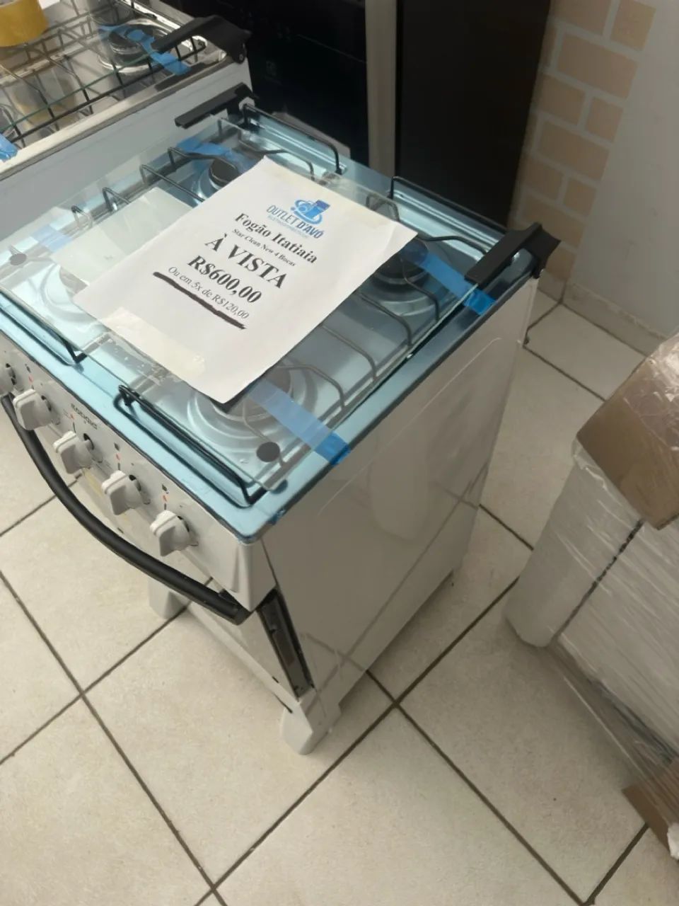 Fogão 4 bocas Itatiaia acendimento manual NOVO - Foto 4