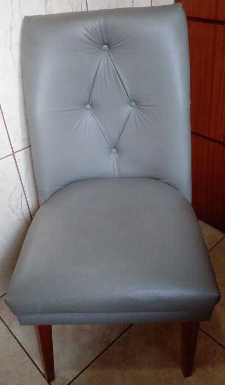 Kit 4 cadeiras sala de jantar  - Foto 4