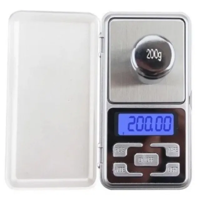 Mini Balança 0,1G a 500g Portátil Digital Precisão Pesa Ouro, Jóias