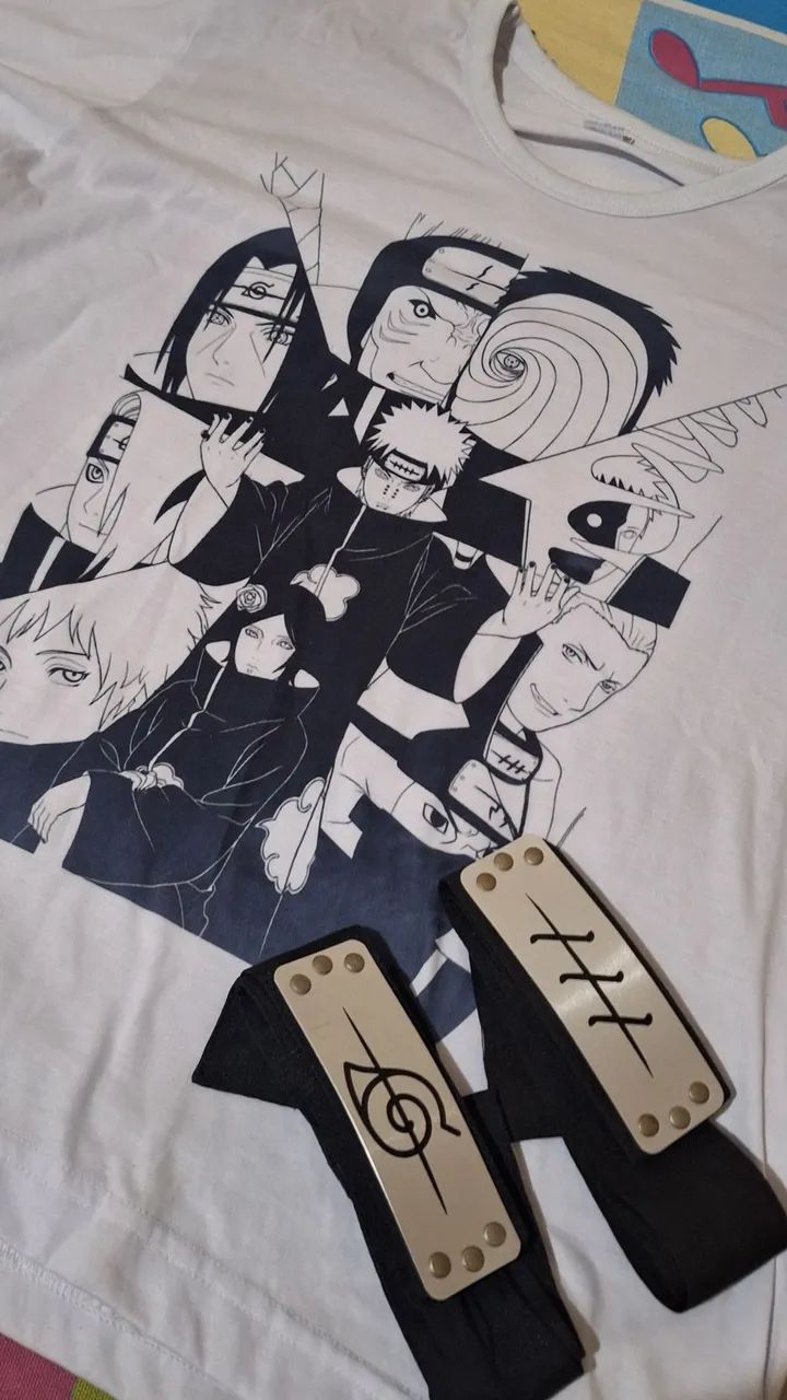 Camiseta Naruto Akatsuki