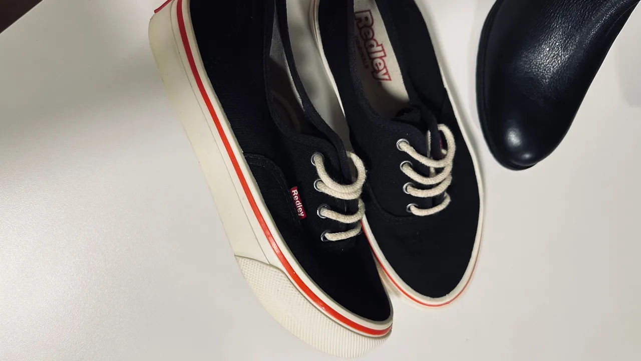 Tênis Redley Originals Preto e bota capodarte
