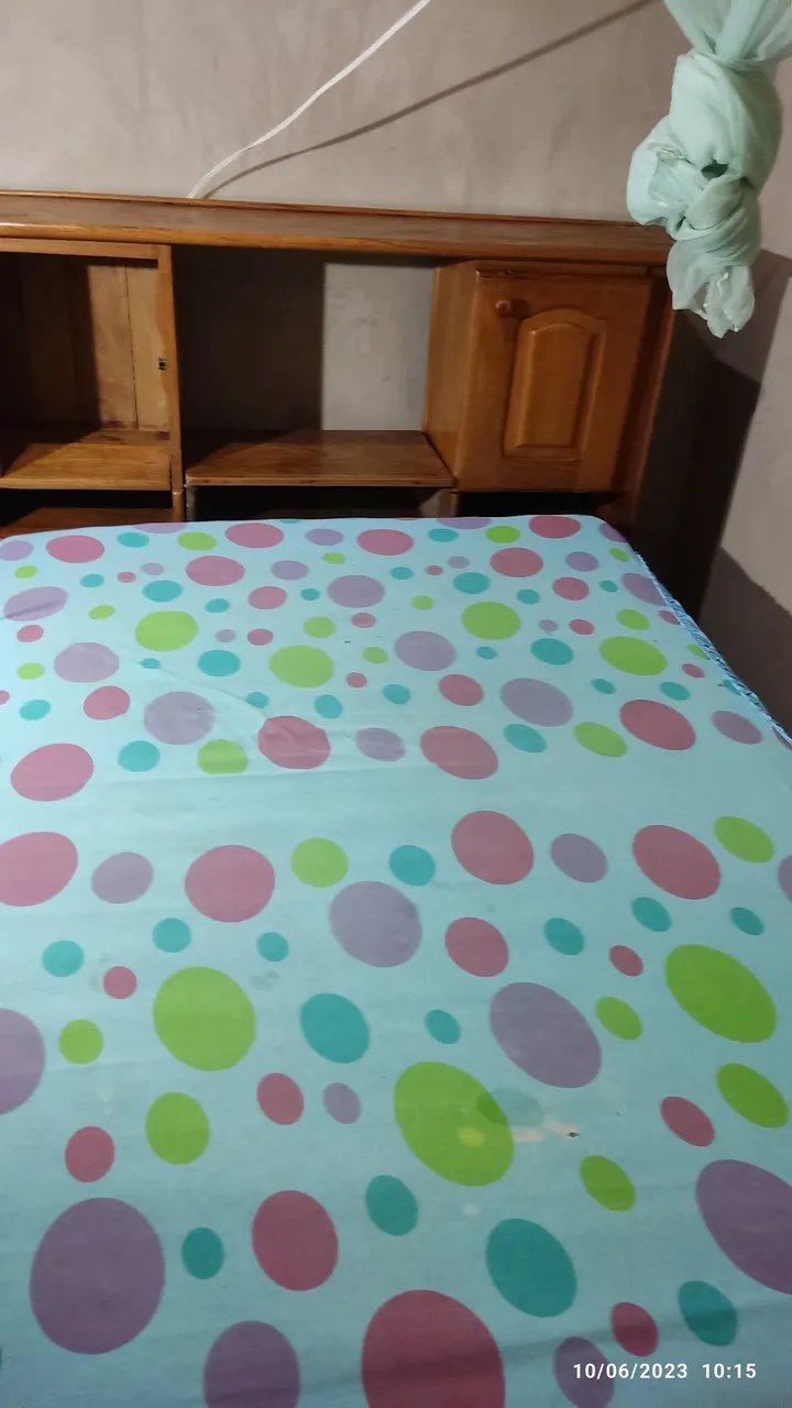 Cama de casal madeira