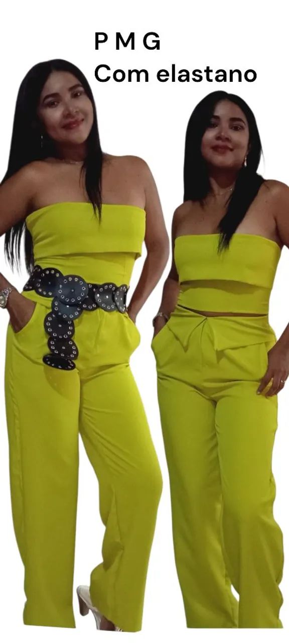 Conjunto social P M G Com elastano - Foto 4