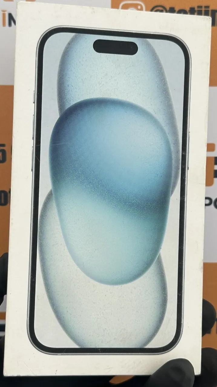 Iphone 15 128Gb Azul Lacrado Físico Nota fiscal