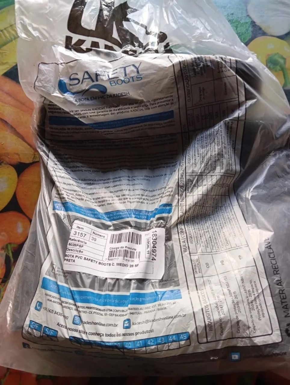 Bota e capa de chuva  - Foto 3