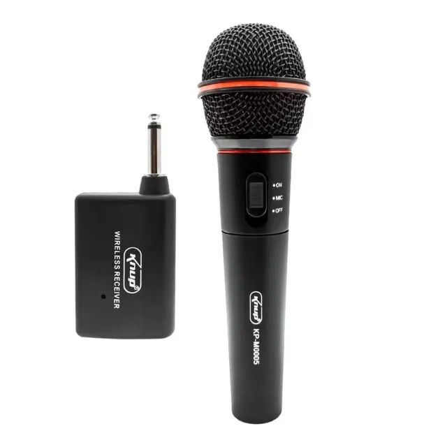 Microfone Sem Fio Alcance: 30M e Conexão Cabo P10 Hi-Fi - Foto 2