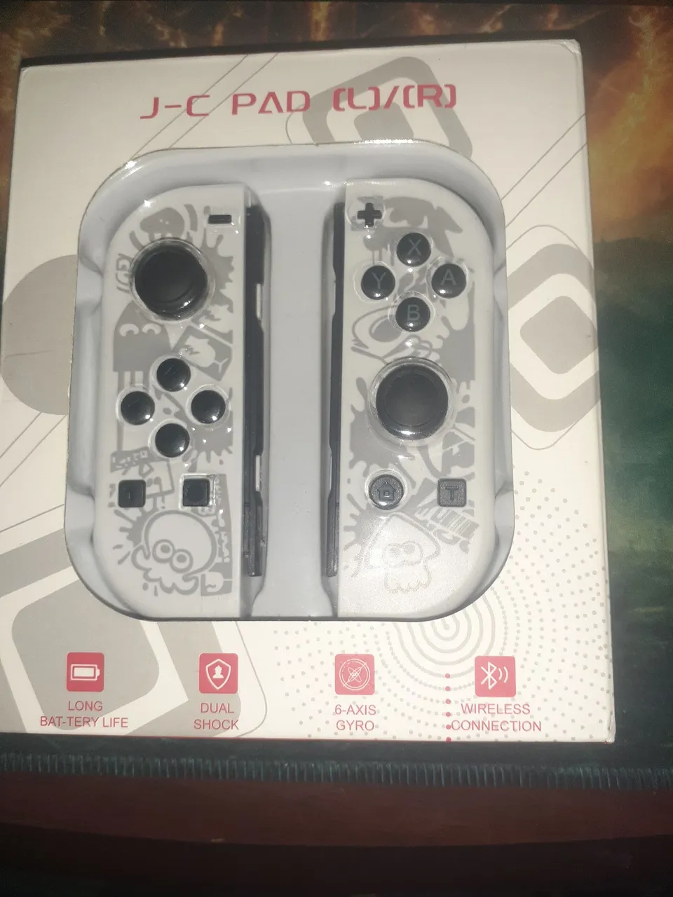 Controle Joycon splaton Nintendo Switch