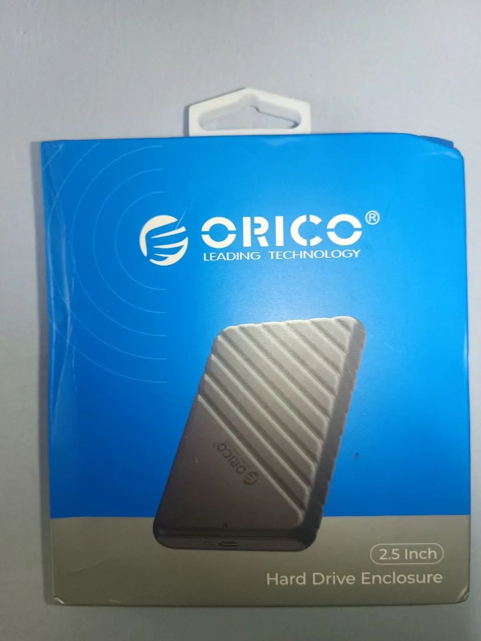 Case HD Externo Orico 2.5'' novo type-c USB 