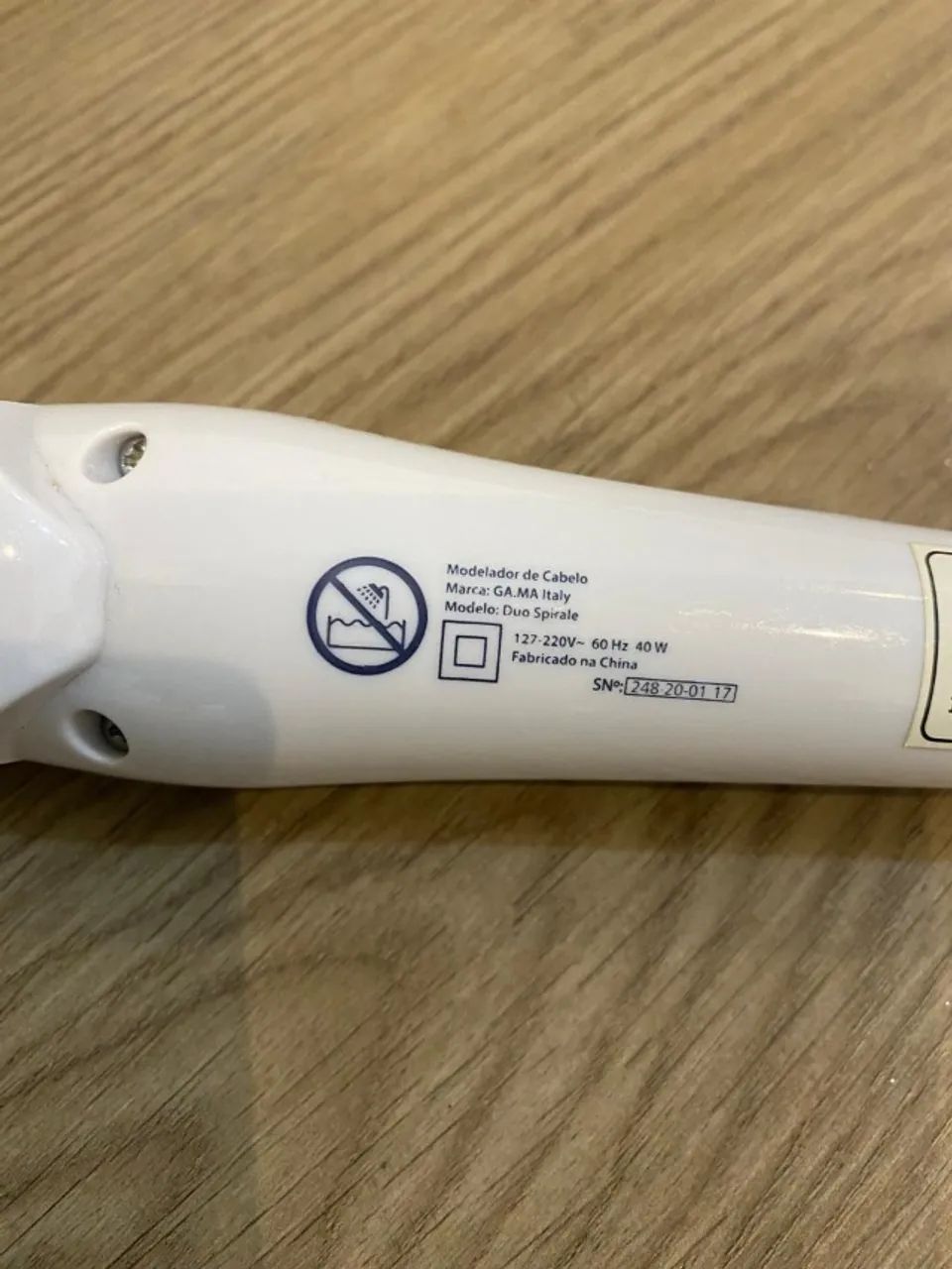 Escova Modelador de cabelo usada Duo Spirale 127-220v.  - Foto 4