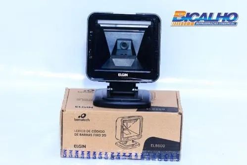 LEITOR FIXO 2D USB ELGIN BEMATECH NOVO