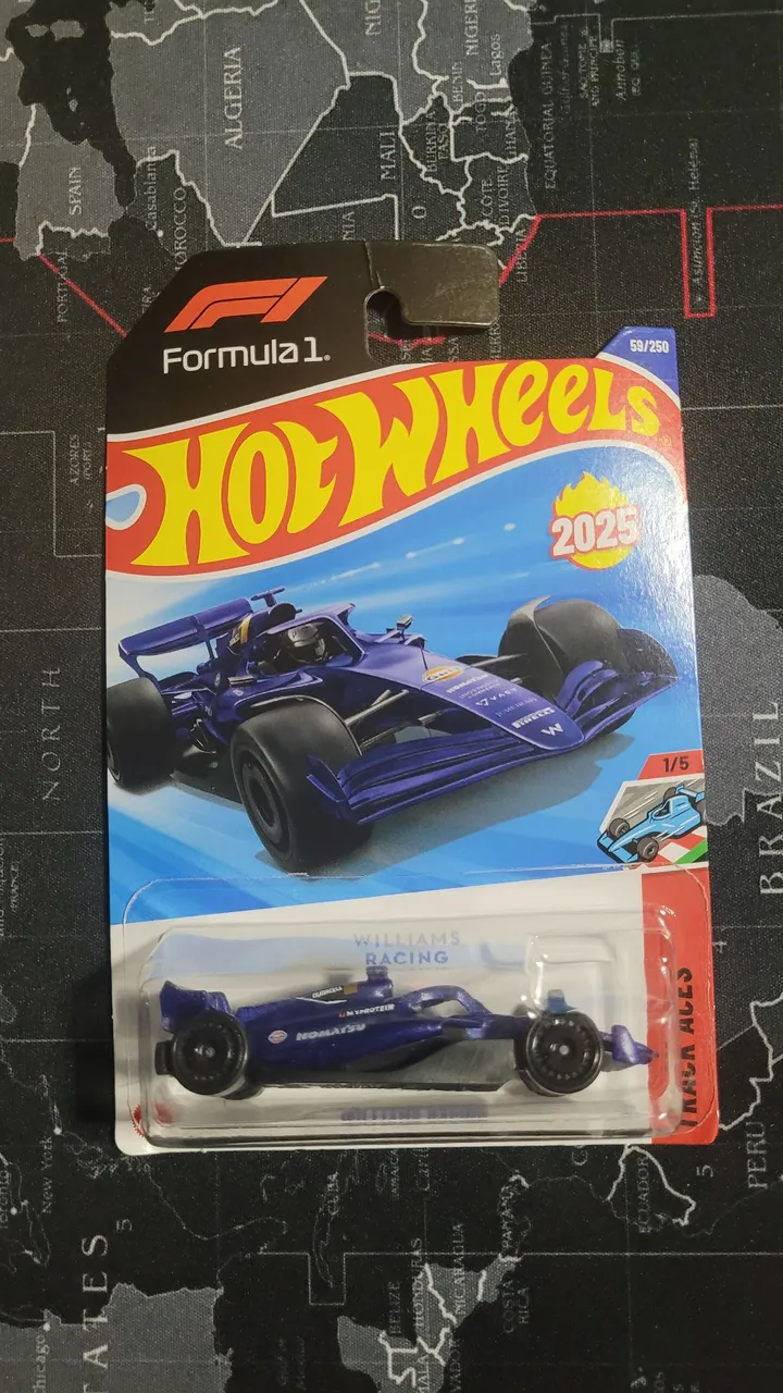 Carrinho Hot Wheels Formula 1 Williams Racing 2025