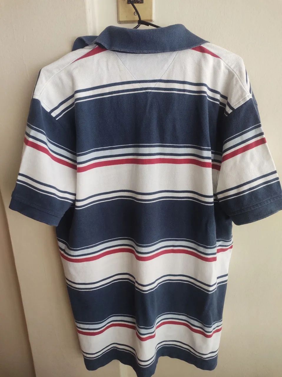 Camisa Polo Tommy Hilfiger Listrada - Clássica - Foto 3