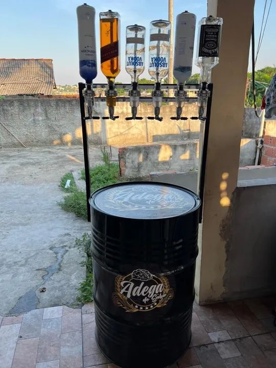 Carrinho adega drink 