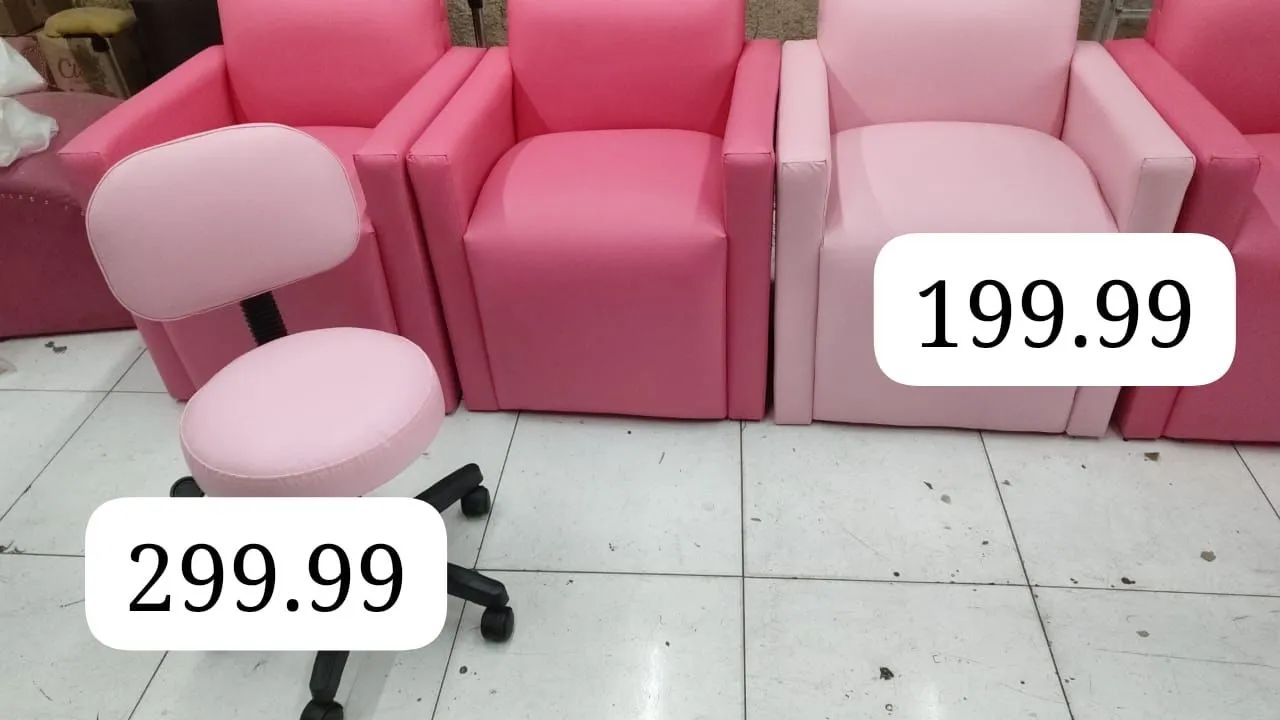 Poltrona Confortável em Veludo - R$199,99 - Foto 5