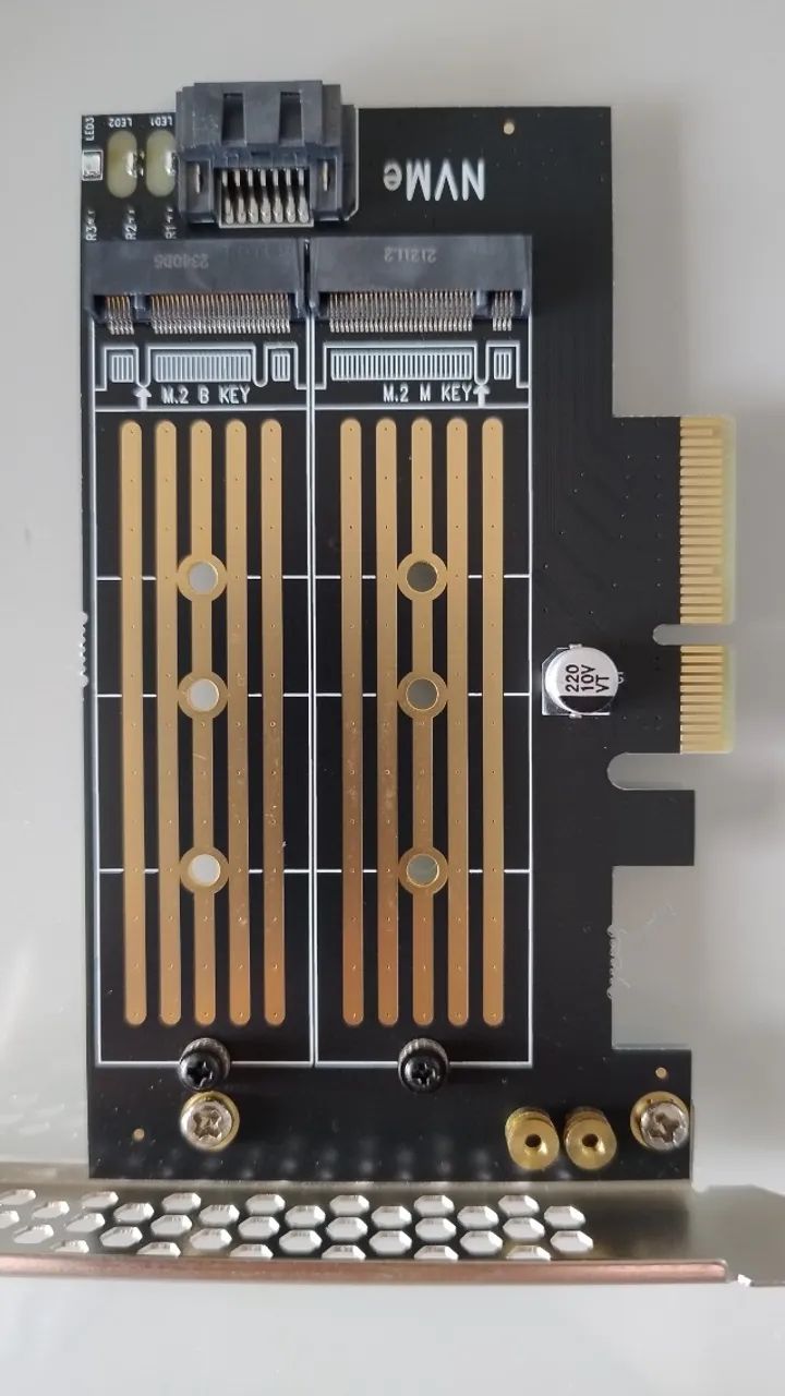 Placa Pcie 3.0 X4 Sata - Foto 2