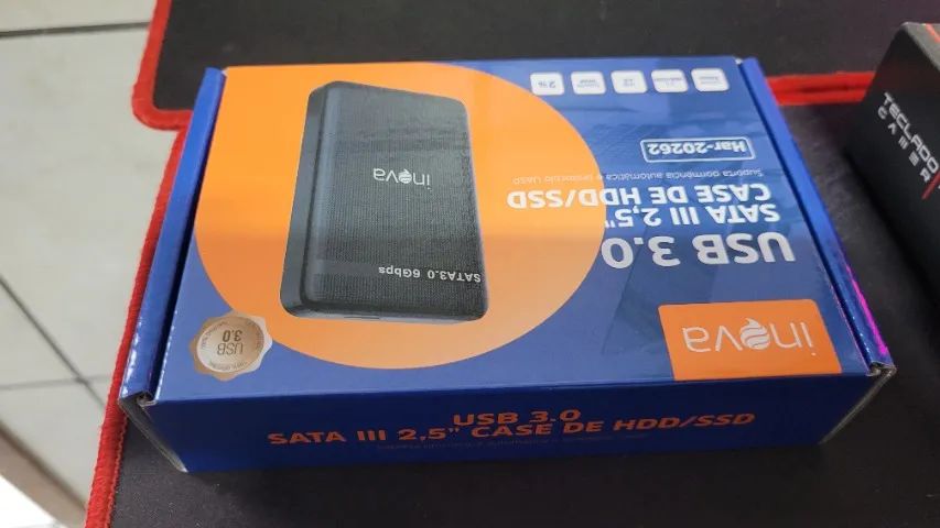 Case para HD 2.5 polegadas SATA III USB 3.0 - Foto 4
