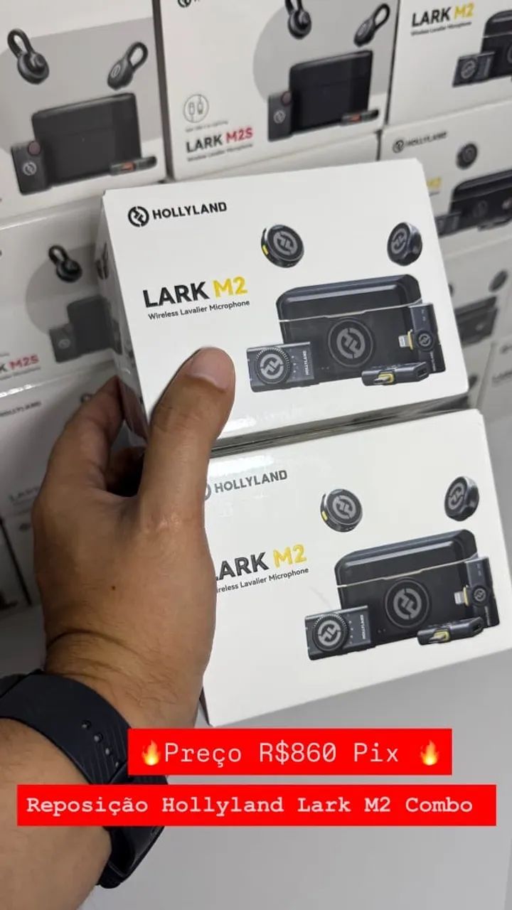 Hollyland Lark M2 Combo lacrado com garantia 