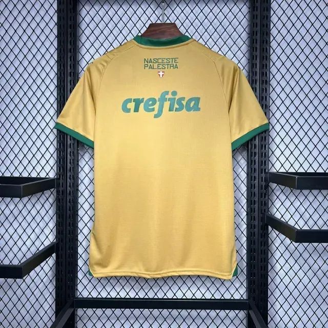 Camisa Palmeiras III 24/25 - Puma - Torcedor - Dourada - Foto 3