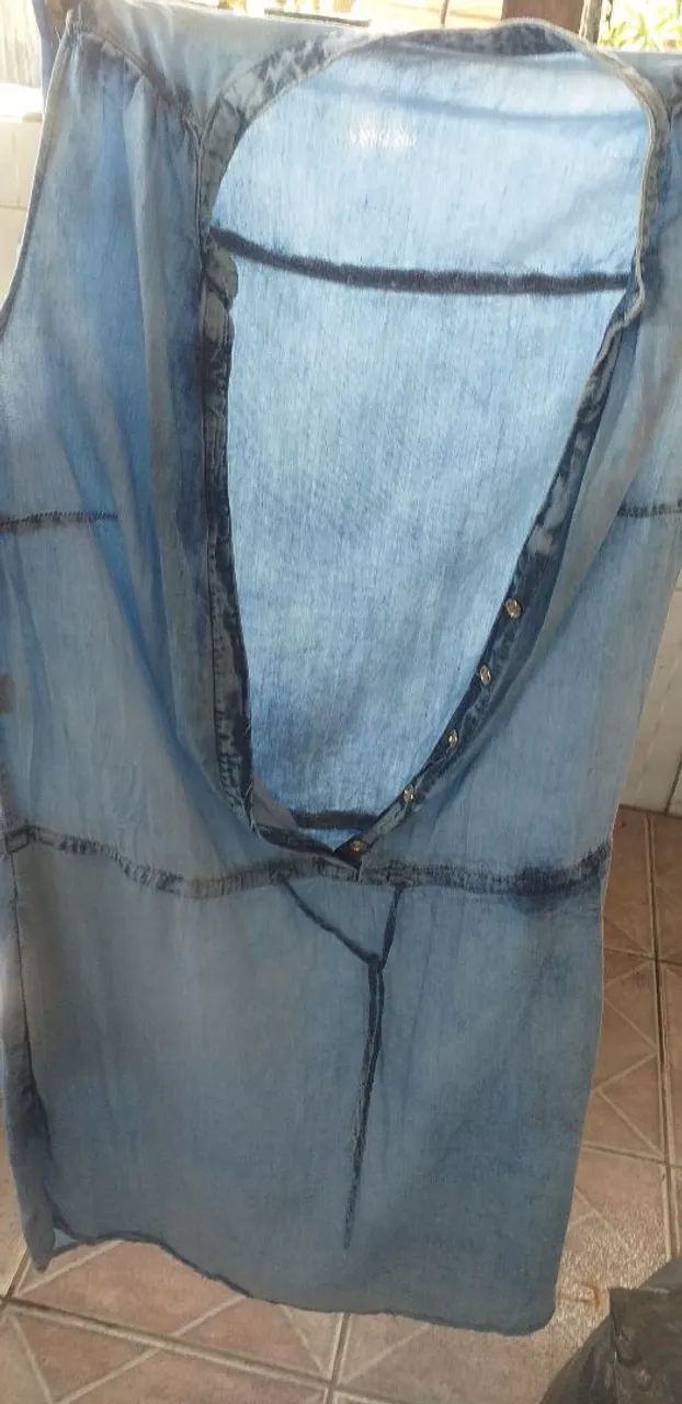 Vestido Jeans Feminino