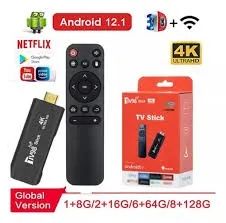 Lacrado Aparelho Streaming Stick Android Tv Stick 4k Google Assistente Tomate MCD-123 - Foto 4