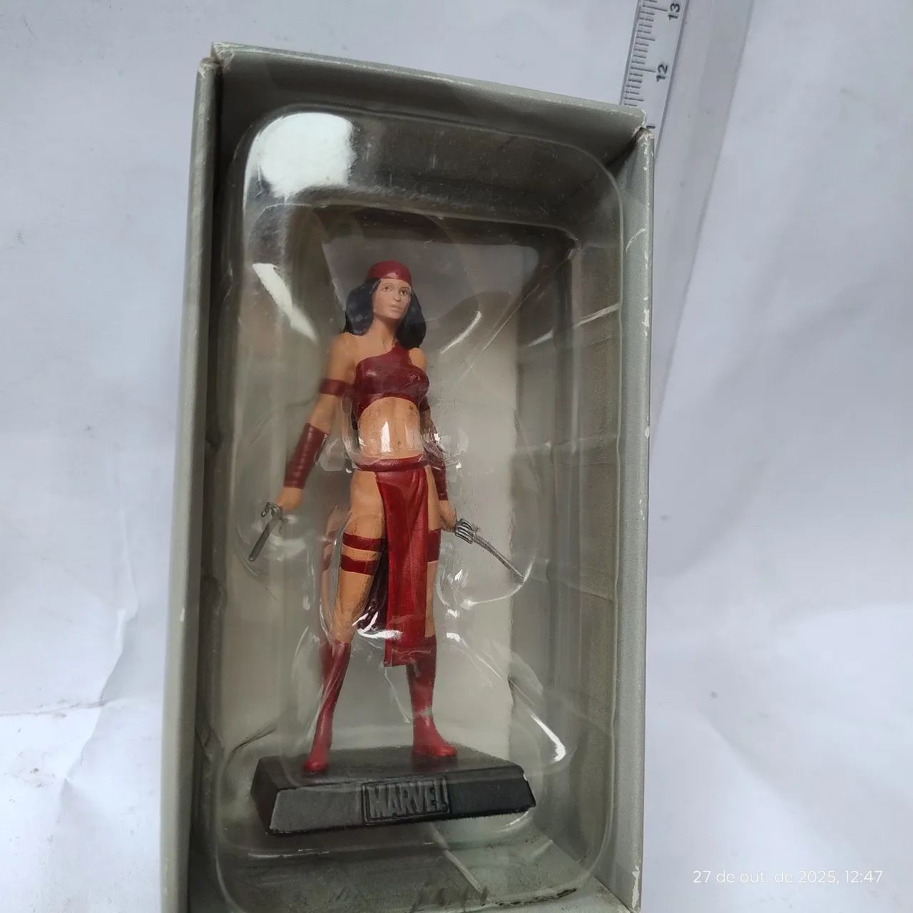 Coleção Eaglemoss Marvel 2008. Elektra Natchios. Nova lacrado. - Foto 4