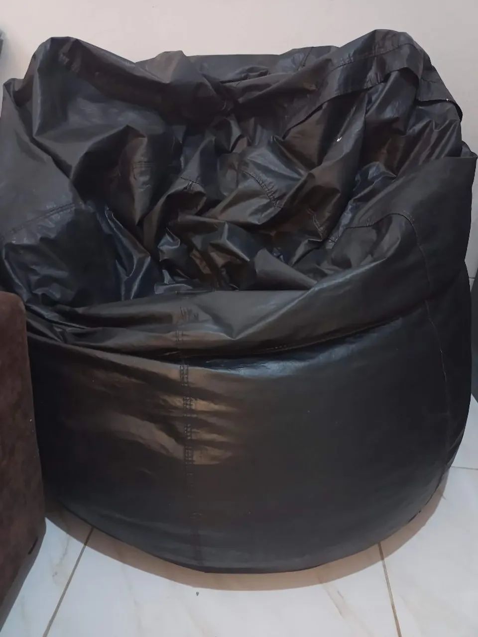 Poltrona Puff Preta