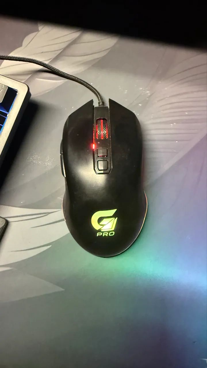 Mouse Gamer Fortrek M3 RGB | 4800 DPI | 7 Botões | Switch Huano - Foto 2