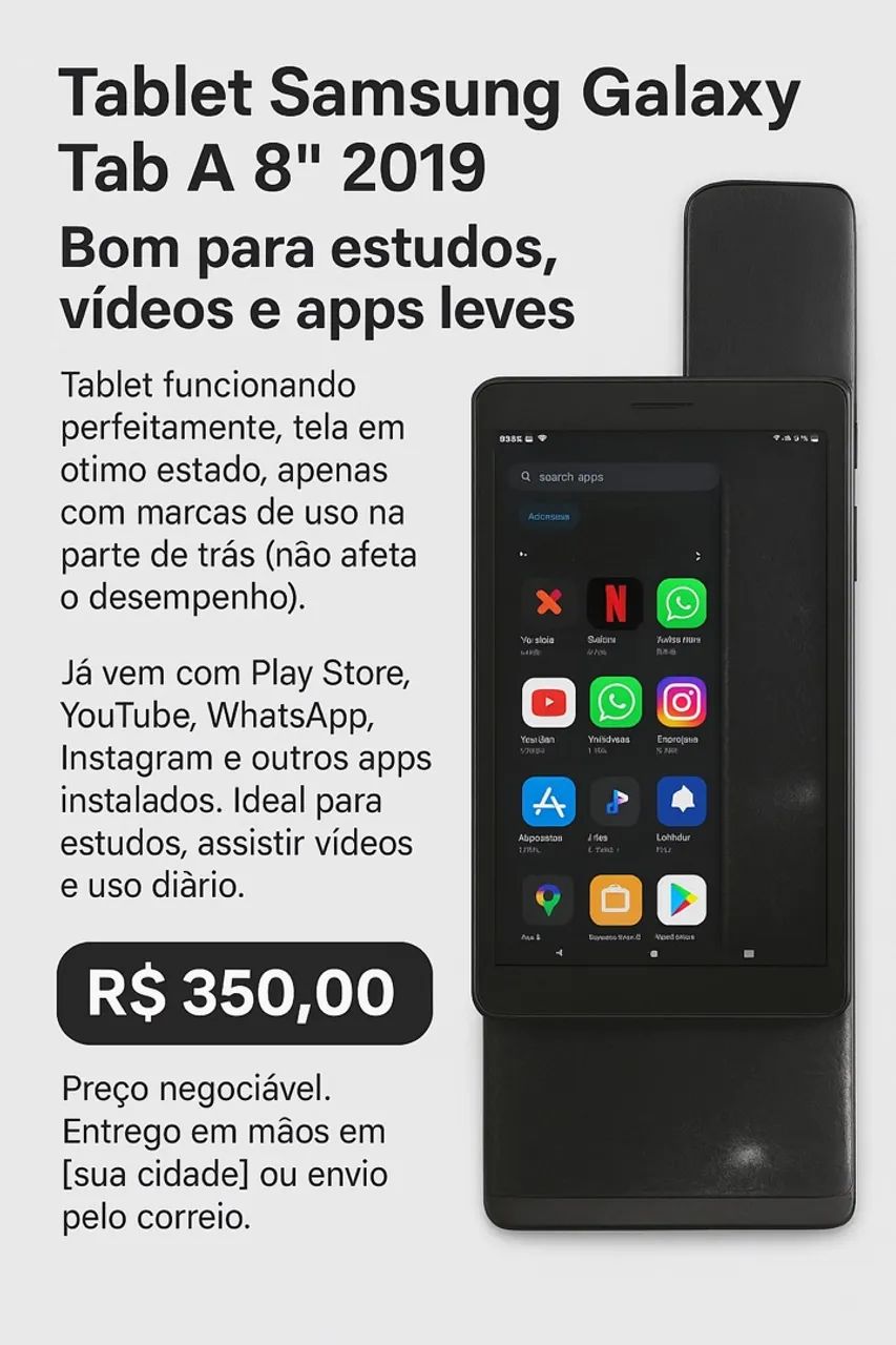 Tablet Samsung galaxy Tab A8