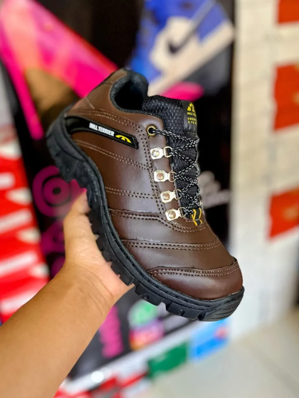 Bota Marron Tierrier sintetico