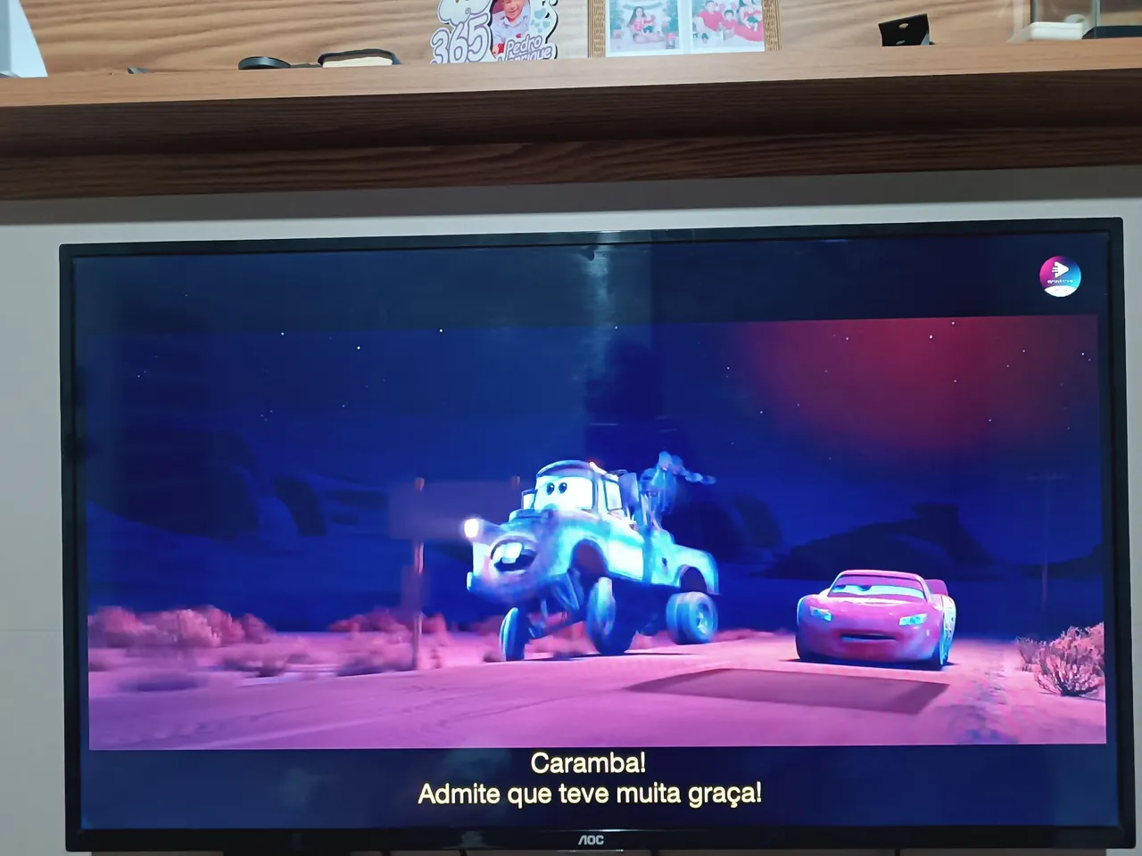 TV AOC - Tela grande e imagens incríveis