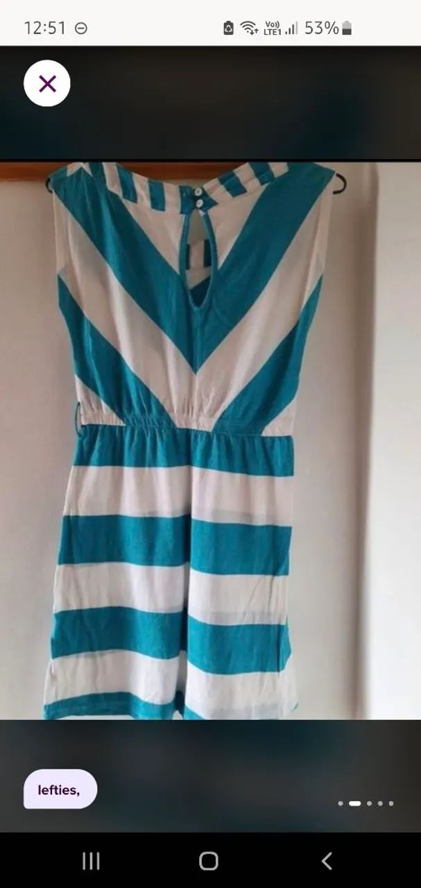 Vestido listrado Lefties - Foto 2