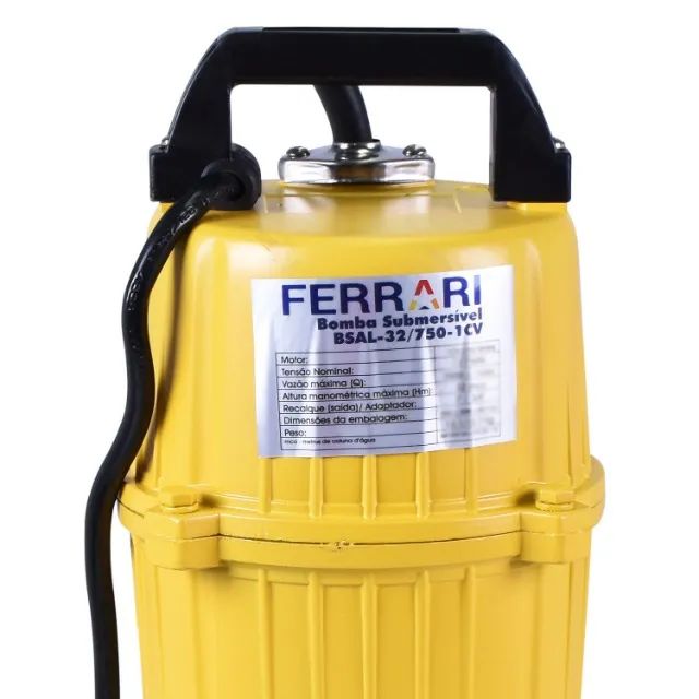 BOMBA SUBMERSIVEL  BS-32 PREMIUM 1CV 220V-Ferrari - Foto 2