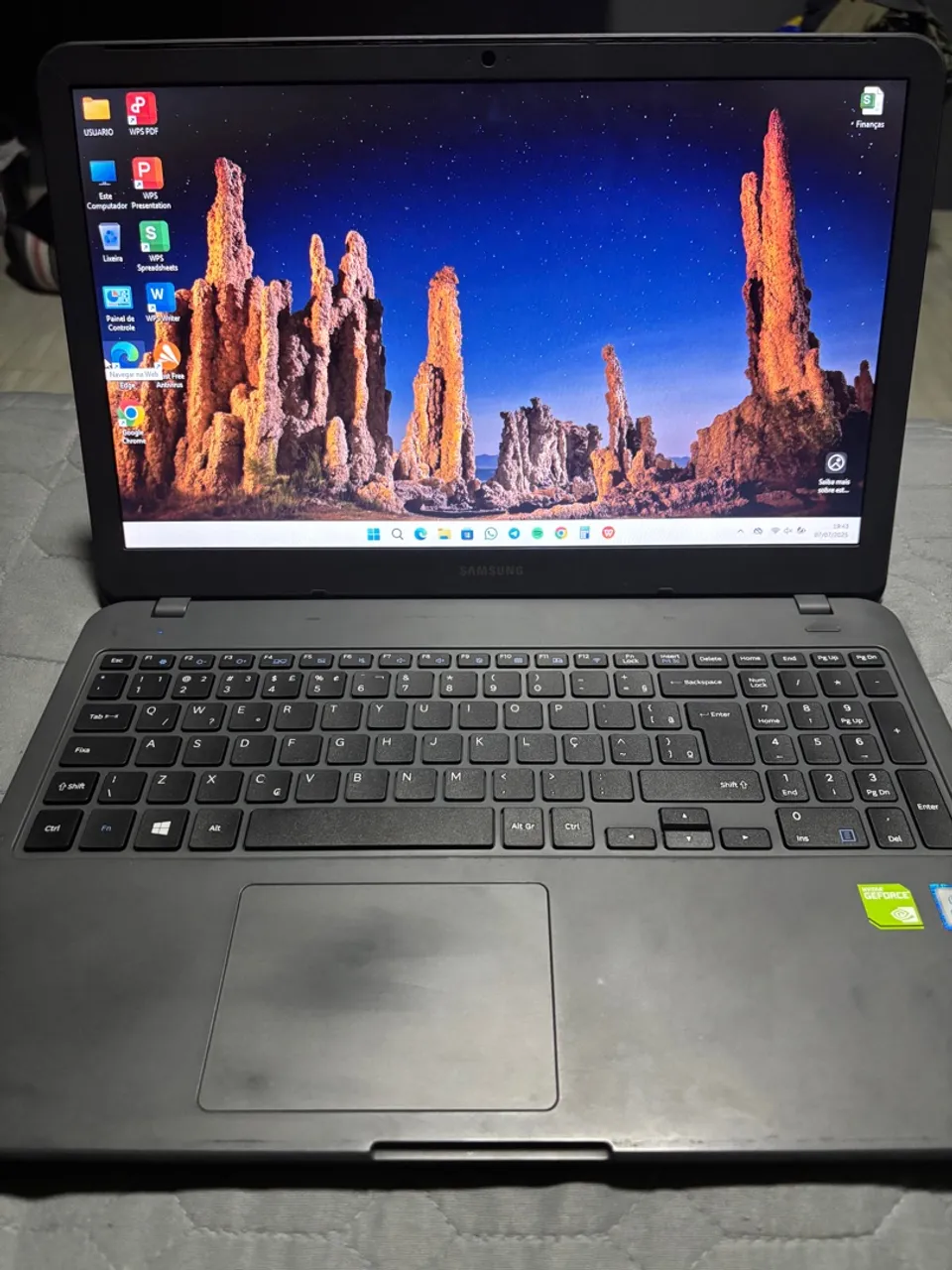 Notebook Samsung 350x i5 SSD 2tb