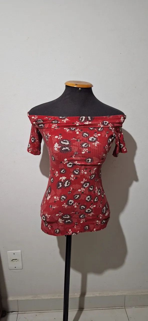 Camisa colcci tomara que caia 