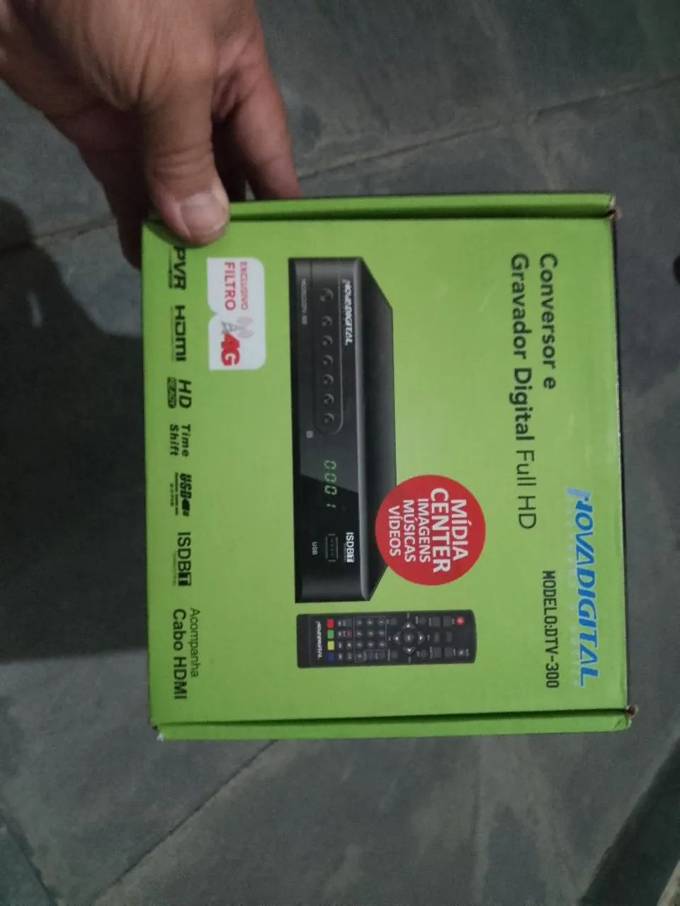 Conversor e Gravador Digital Full HD Nova Digital