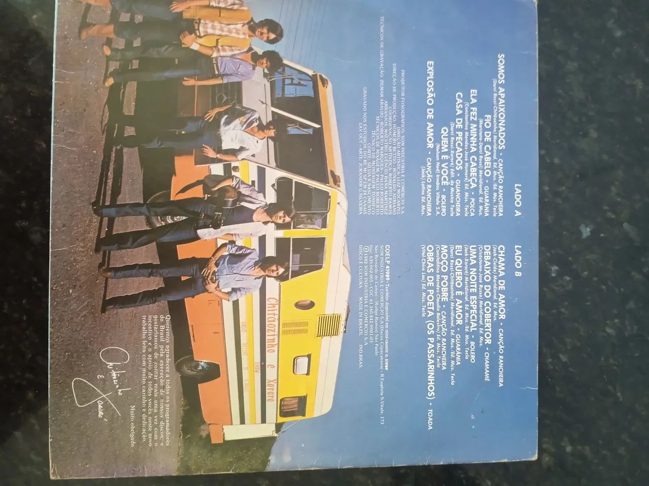 Disco Vinil - Chitãozinho & Xororó - 1988 - Foto 2