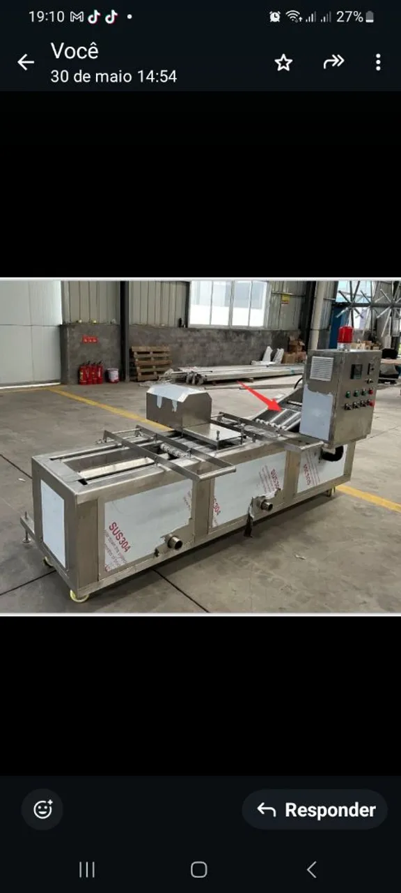 Máquinas Industrial pra cadeia de producao automatizada