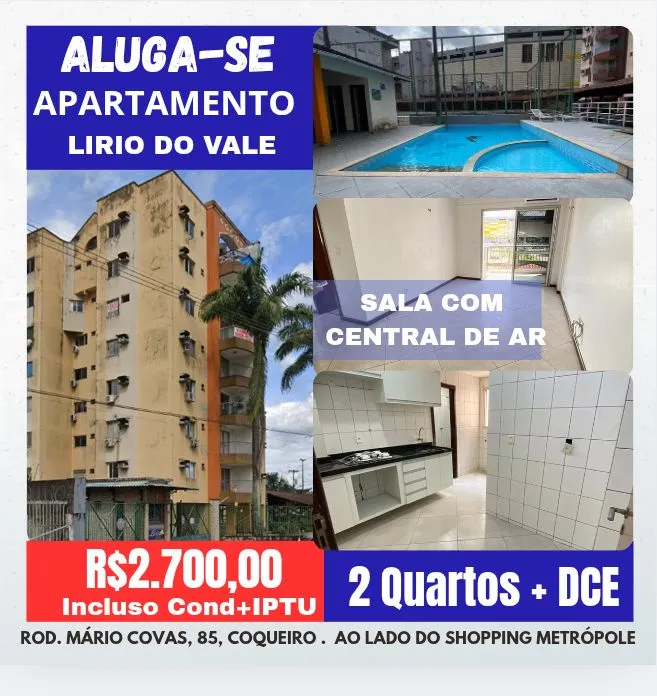 Apto ao lado do Shopping Metrópole
