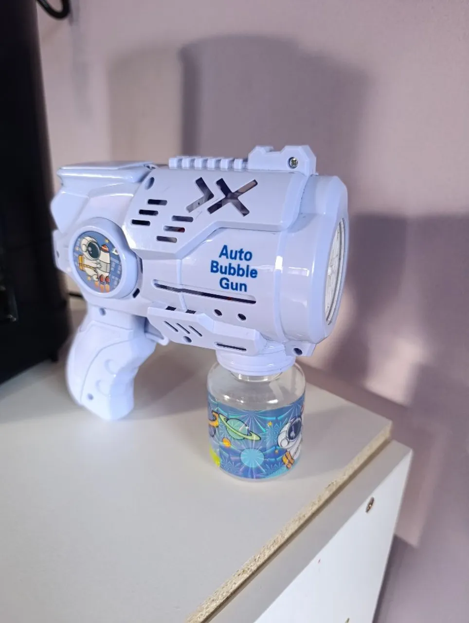 Lançador de Bolhas Automático
