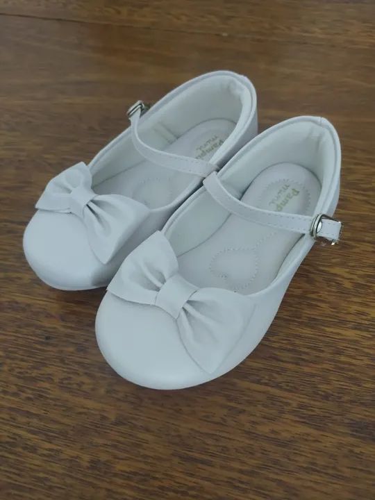 Sapato Pampili Infantil Creme