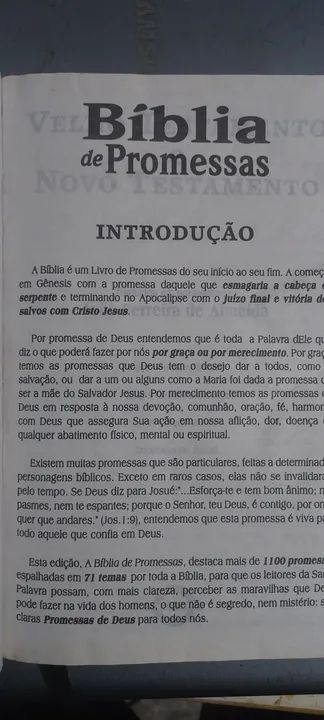 Bíblia capa Rosa -doação  - Foto 2