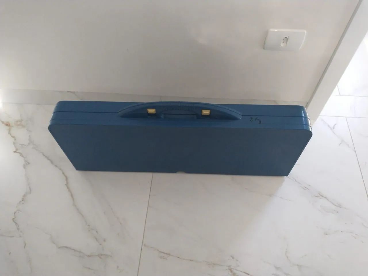 Barraca de Acampamento Azul + mesa dobrável  - Foto 5