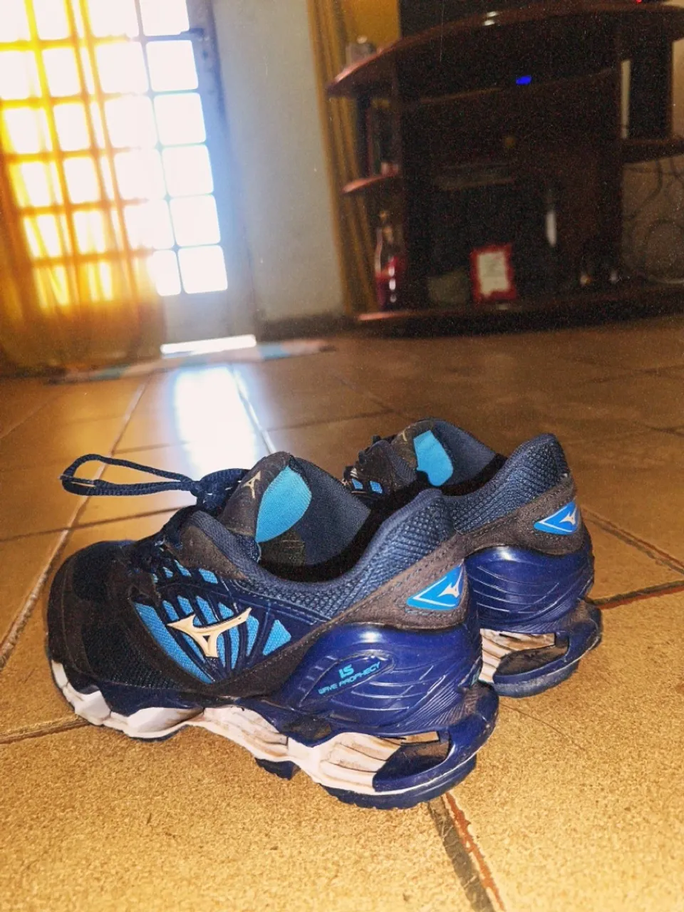 Tênis Mizuno Wave Prophecy 15 Azul