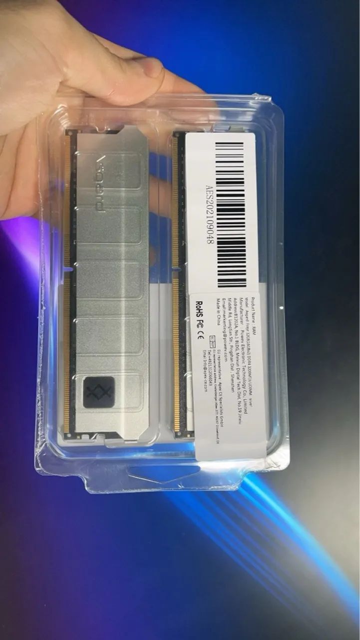 Memória RAM Asgard 32GB (2x16GB) DDR4 3200MHz - Foto 2