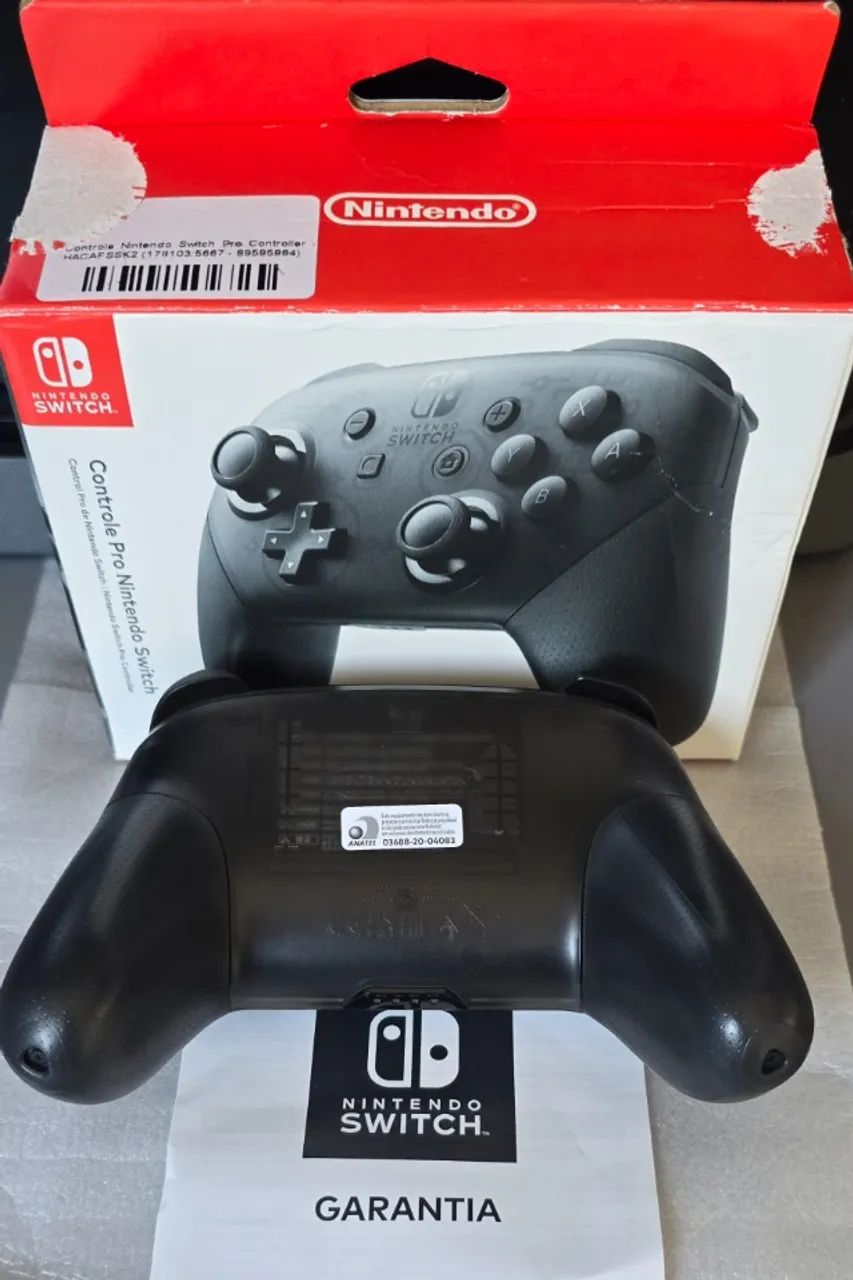Controle Nintendo Switch Pro Controller  -HACAFSSK2 - Foto 2