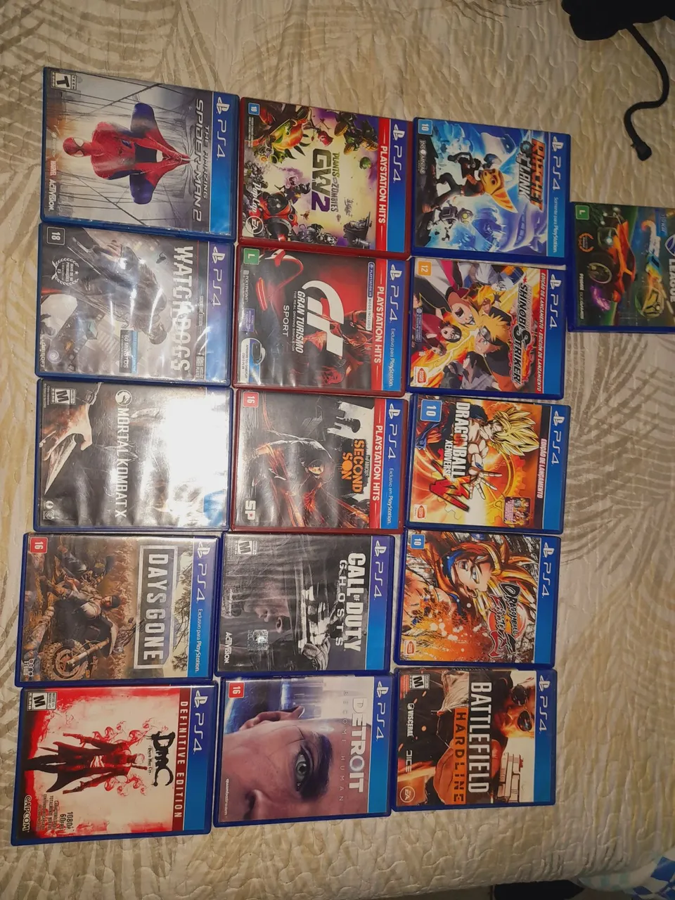 Coleção de Jogos Playstation 4 - Diversos Títulos
