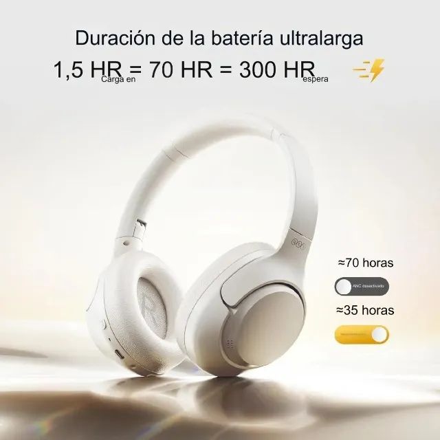 Fone de ouvido QCY H3 Branco - Foto 2