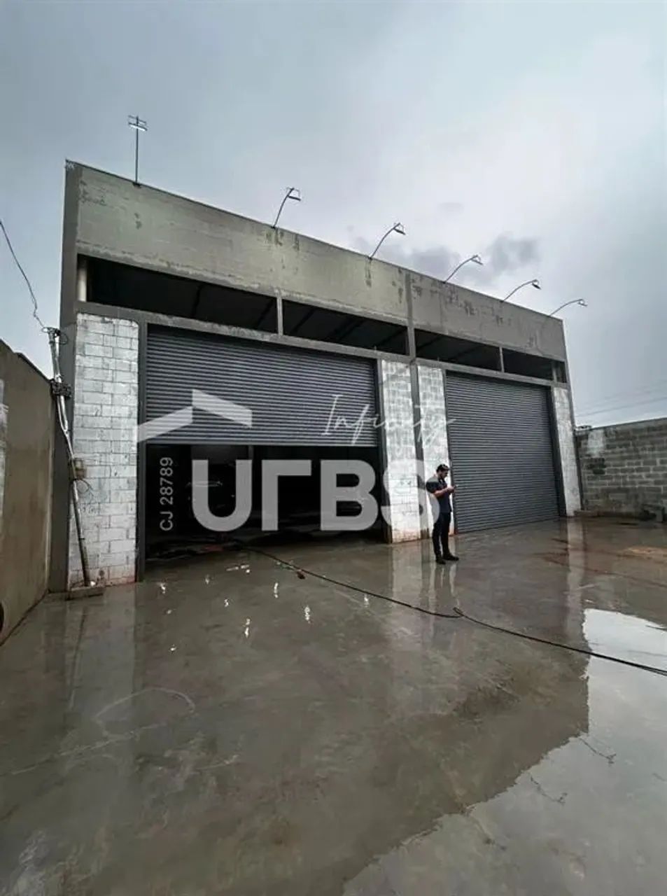 GALPAO NOVO NUNCA HABITADO 6 METROS PE DIREITO TODO NO CONCRTO USINADO, MESANINO 2 BANHEIR - Foto 2