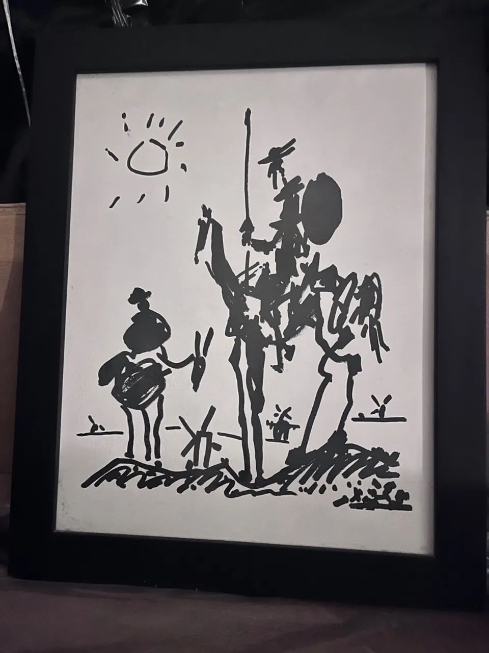 Quadro Dom Quixote 