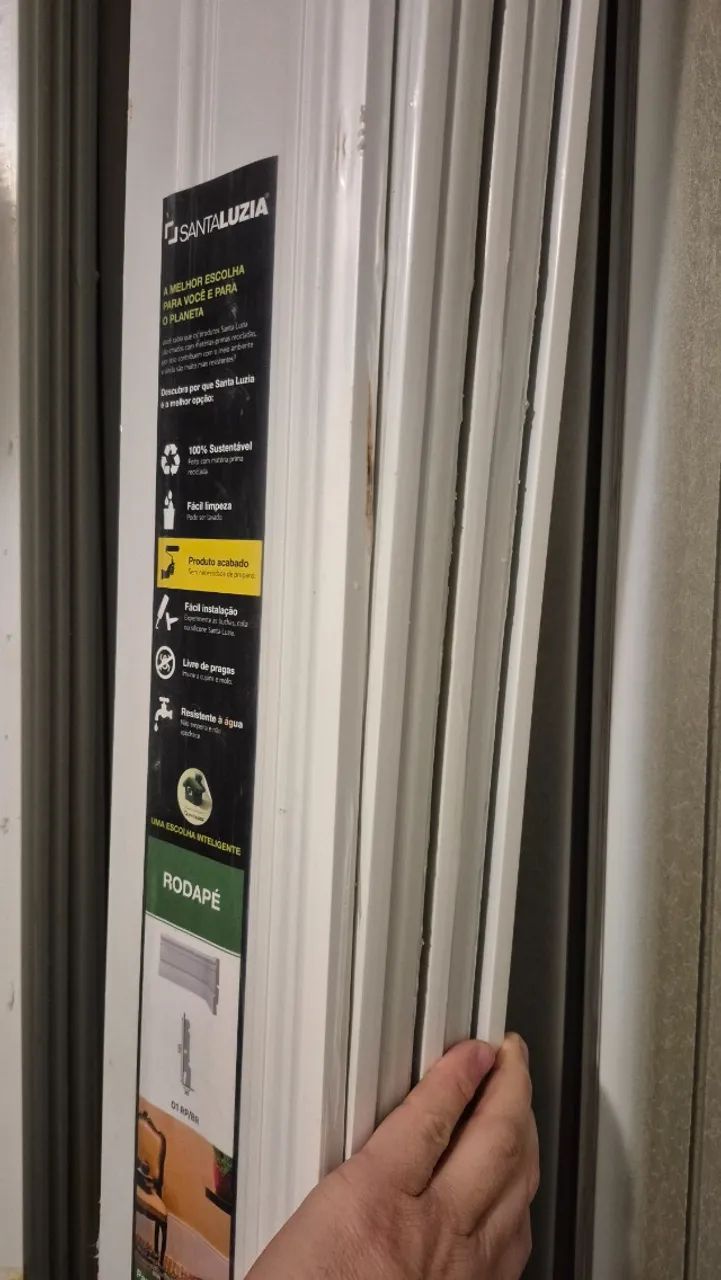 Rodapé Santa Luzia 01 RP/BR 12cm - Foto 3